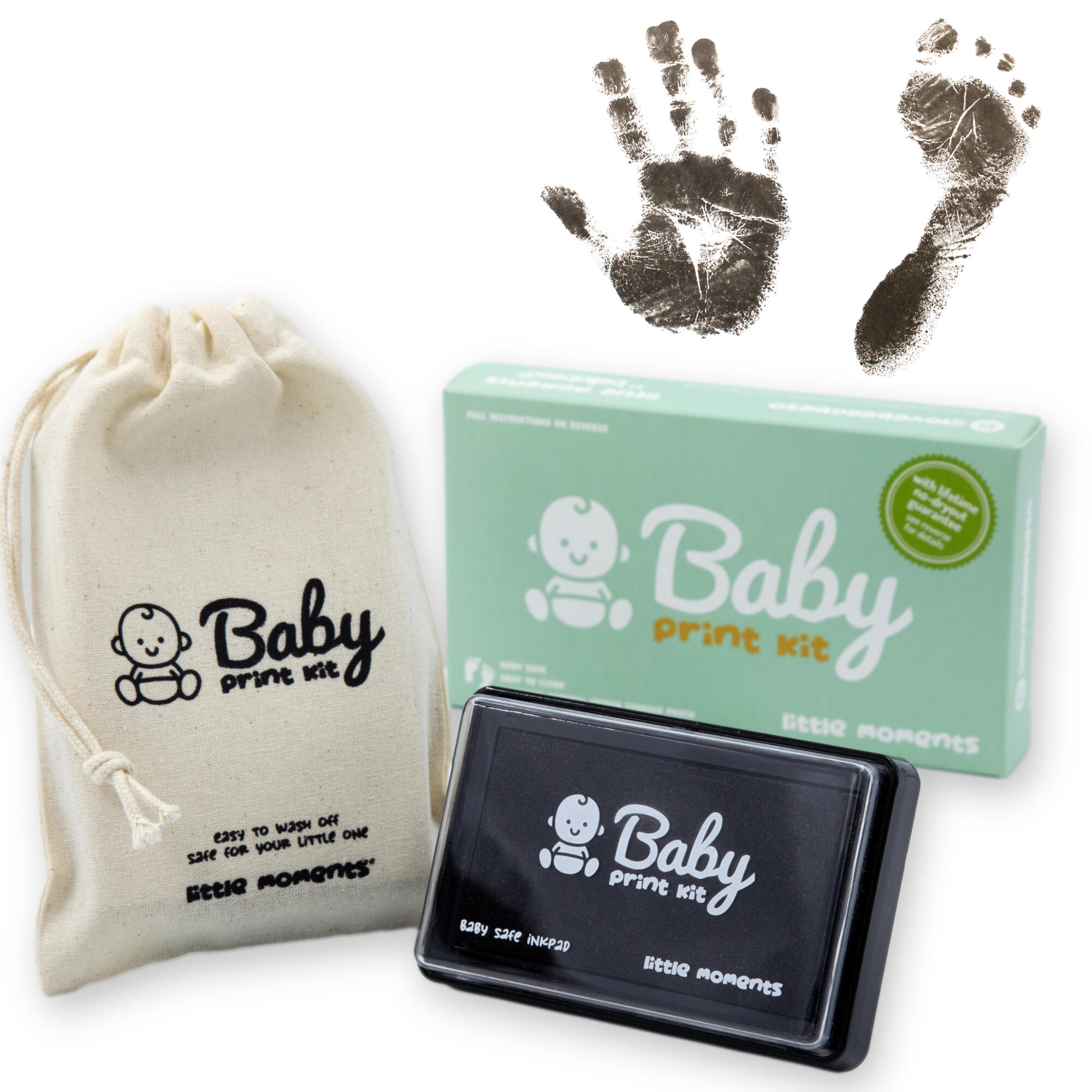 Baby hand and footprint kit